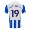 Camiseta Brighton Charalampos Kostoulas #19 Primera Equipación Replica 2025-26 mangas cortas Camiseta Brighton Charalampos Kostoulas #19 Primera Equipación Replica 2025-26 mangas cortas